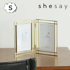 フォトフレーム ホテルライクなアウトラインフレームのダブルフォトフレーム Sサイズ shesay 志成販売 108046 アイアン 絵 ポストカード テキスタイル ガラス おしゃれ 北欧 写真立て/写真たて/しゃしんたて/フォトフレーム/ナチュラル/雑貨/イン