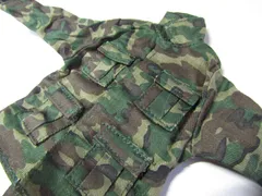 ●1/6スケール GIジョーアクションフュギュア専用 迷彩 BDU ウッドランドジャケット パンツセット！