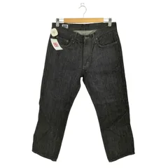 エドウィン EDWIN 405 インディゴ ストレート ブラックデニム パンツ メンズ  34