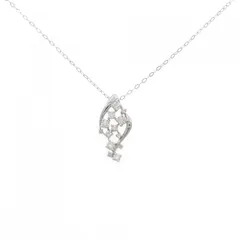 【新品】PT900/PT850 ダイヤモンド ネックレス 0.30CT
