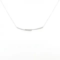 【新品】PT900/PT850 ダイヤモンド ネックレス 0.13CT