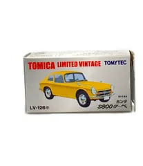 美品 トミーテック 1/64 LV-126 ホンダS800クーペ ミニカー トミカリミテッドヴィンテージ