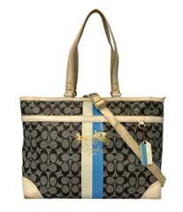 コーチ 2way トートバッグ ショルダーバッグ 斜め掛け シグネチャー 13191 レディース COACH