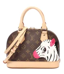 美品 ルイヴィトン 2way ハンドバッグ ショルダーバッグ アルマ BB アニモグラム モノグラム M47201 レディース Louis Vuitton