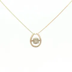 K18PG ダイヤモンド ネックレス 0.50CT