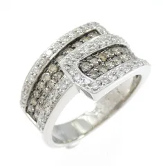 K18WG/K18BG ダイヤモンド リング 0.35CT