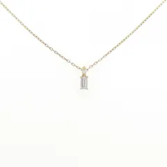 K18YG ダイヤモンド ネックレス 0.08CT
