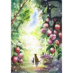 BLUEMOさま専用（原画）苺の森 ほか　2点おまとめ