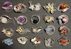 ブローチまとめ売り　昭和レトロ　N9