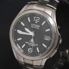 タフソーラー シチズン アテッサ H410-T003788 黒文字盤 デイト レディース腕時計 2000000 NSK KRK