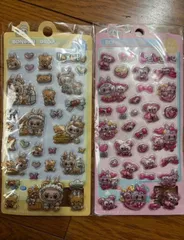 ラブブ　ボンボンドロップシール　シールセット 2シート