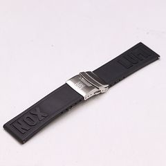 IWC ブラックラバーベルト ダイヤモンドパターン - メルカリ
