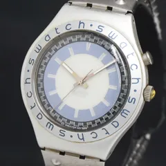 QZ スウォッチ アイロニー 青/白文字盤 レディース腕時計 2000000 NSK KRK