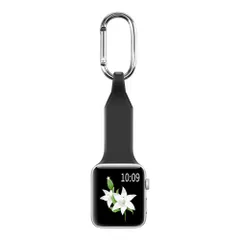 新品 【掛けタイプ】 HYUNGJ アップルウォッチ用 バンド ベルト バンド カラビナ series11 series10 42㎜ 46㎜ series9 series7 series8 41mm 45mm バッグ 掛け ナースウォッチ ストラップ appl