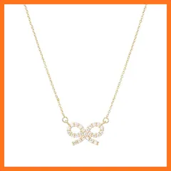 【新品】 [SL Original] レディース ネックレス18Kゴールドフィルド スワロフスキージルコニア ペンダントトレンド感あふれるラグジュアリーなデザイン低アレルギー性で、調節可能なクラスプ付き正規ジュエリー ギフトにも最適なホリデーアイテム (リ 0