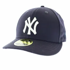 キスニューヨークシティ KITH NYC × NEW ERA ニューエラ 24SS New York Yankees 59Fifty Low Profile ロゴ刺繍 キャップ 帽子 7 3/8 ネイビー ブランド古着ベクトル 中古▲250929