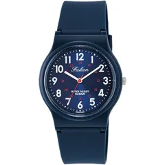 [シチズン Q&Q] 腕時計 アナログ 防水 ウレタンベルト VS04-002 メンズ メタリックブルー × ネイビー 0