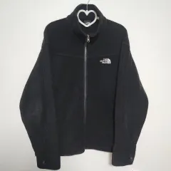 傷なし A+) THE NORTH FACE ザノースフェイス ブラックフリース ジップアップジャケット100