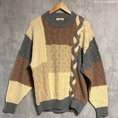 LYNX カシミヤ100% ニットセーター ブラウン ベージュ - メルカリ