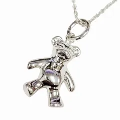 ティファニー TIFFANY & CO. テディベア クマ ペンダント ネックレス 925 SILVER シルバー ブランド古着ベクトル 中古☆AA★▲■251128