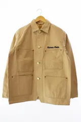 ヒューマンメイド HUMAN MADE 24AW WASHED DUCK COVER ALL JACKET ウォッシュド ダック カバー オール ジャケット HM28JK013 M ベージュ ブランド古着ベクトル 中古 ☆AA★ 250124