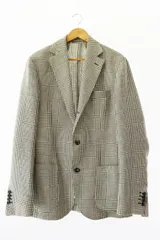 サルトリオ SARTORIO グレンチェック テーラード ジャケット 23SSSA00157 50R08 BROWN ブランド古着ベクトル 中古 ● 250821 