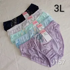 (J157)【3L5枚】 レディースショーツ XXL まとめ売り パンツ