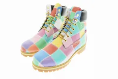 シュプリーム SUPREME ×Timberland ティンバーランド Patchwork 6 Inch Premium Waterproof Boot Multicolor パッチワーク 6インチ プレミアム ウォータープルーフ ブーツ ▲■251230