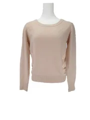 クローラ crolla 長袖 ニット レース  サーモンピンク ワールド /ft