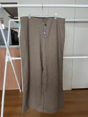 (新品) レディース ヘリンボーン スラックス ワイド パンツ 88