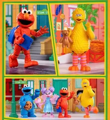 SESAME STREET アクション組立フィギュア セサミストリート 4種セット