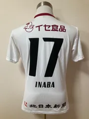 【GOLDWIN】2019カターレ富山ユニフォーム実使用(A)【17稲葉修土】