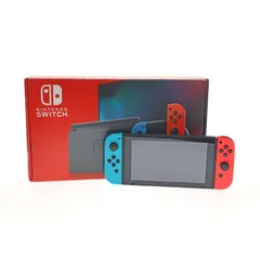 【中古】Nintendo ニンテンドー 任天堂 Switch スイッチ 本体 Joy-Con (L) ネオンブルー / (R) ネオンレッド ゲーム
