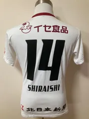 【GOLDWIN】2019カターレ富山ユニフォーム実使用(A)【14白石智之】