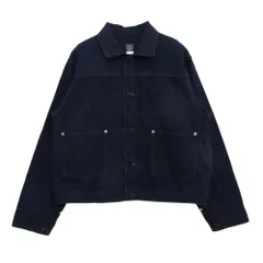 POST OVERALLS ポストオーバーオールズ EL RANCHERO 3 ショート ジャケット ネイビー系 L【中古】