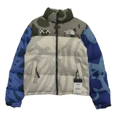 THE NORTH FACE ノースフェイス NF0A7WLU x KAWS 1996 RETRO NUPTSE JACKET  カウズ レトロヌプシ ダウンジャケット マルチカラー系 XS【中古】