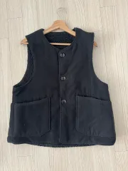 エンジニアードガーメンツ リバーシブル ベスト M