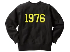 リバース縫製 サイドリブ 1976 SWEAT NAVY/ネイビー 紺 ブルー 青 ヴィンテージ ビンテージ スウェット トレーナー カレッジプリント カレッジロゴ 大学 ナンバリング 数字 年代 1976年 昭和51年 usa 70s 70年代 古着