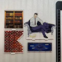 名探偵コナン　毛利小五郎　ジオラマアクリルスタンド 長椅子 アクリルスタンド L7