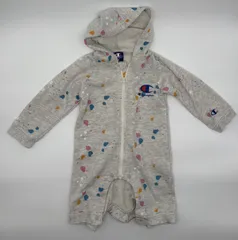 【新入荷!!】☆セット割対応☆ チャンピオン ベビー 長袖 ロンパース 90cm （1665）
