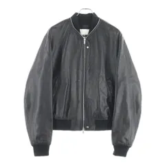 JIL SANDER (ジルサンダー) 24AW W BLOUSON 07 LH ワードローブ レザー ボンバージャケット ブラック J23BN0012のサムネイル