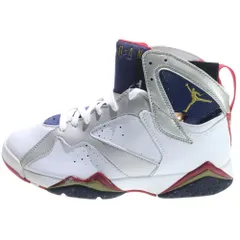 NIKE (ナイキ) 【観賞用 2004年製】 AIR JORDAN 7 RETRO OLYMPIC エア ジョーダン 7 レトロ オリンピック ハイカットスニーカー ホワイト US8.5/26.5cm 304775-171