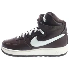 NIKE (ナイキ) AIR FORCE 1 HIGH RETRO QS CHOCOLATE エアフォース1 レトロ チョコレート ハイカットスニーカー ブラウン/ホワイト US8/26cm 743546-200