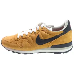 NIKE (ナイキ) 【観賞用 2015年製】 INTERNATIONALIST LEATHER インターナショナリスト レザー ローカットスニーカー ブラウン/ブラック US8/26cm 631755-700
