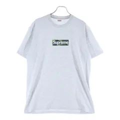 SUPREME (シュプリーム) 23AW Box Logo Tee ボックス ロゴ カモフラ クルーネック半袖Tシャツ カットソー グレー
