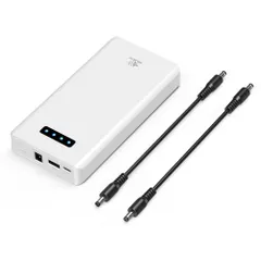 Melasta 【56Wh / 15000mAh・3WAY出力対応】USB-C 45W / USB-A 22.5W / DC 12V搭載 ルーター緊急バックアップ電源 急速充電＆大容量 LED残量表示 PSE認証済 iPhone/Androi af2d8f4a