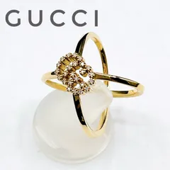 美品🌻GUCCI ランニングクロス イエローゴールド リング 11 約10.5号 Yのサムネイル