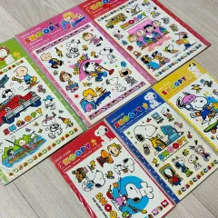 レトロ文具 UNI tech SNOOPY ステッカー 出品