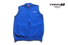 【中古】ブリヂストン ゴルフ｜Bridgestone Golf｜TOUR B ｜フルジップニットベスト｜メンズゴルフウェア｜L