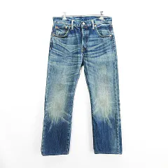 リーバイス Levi's 501 00501-1170 デニム ジーンズ ボトムス ストレート ボタンフライ ユーズド加工 30 インディゴブルー ※EKM